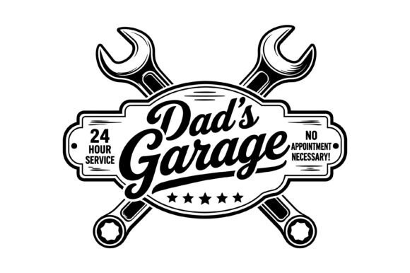 Dad Garage Badge Design: A Versatile Asset for Branding