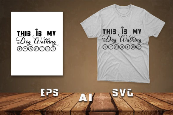 Dog T-shirt Design: Creative Assets for Modern Projects