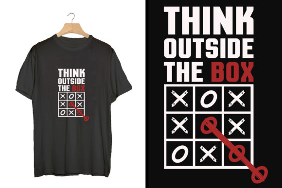 Elevate Your Brand with Think Outside the Box T-Shirt Design