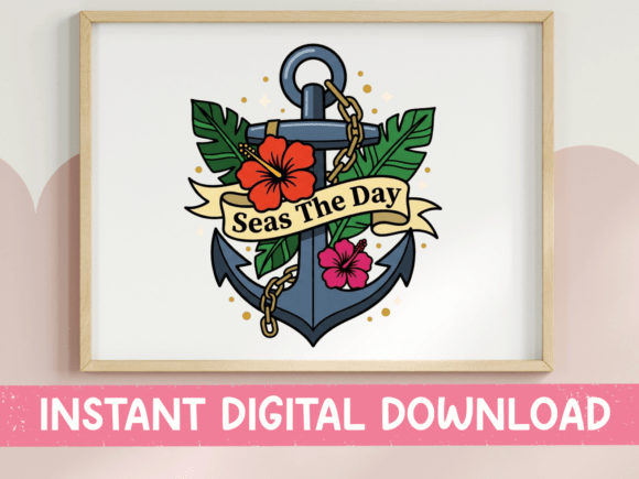 Seas the Day: A Tropical Anchor Design for Coastal Branding
